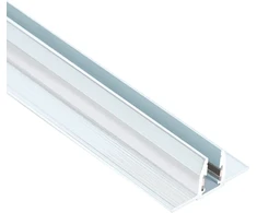 Užglaistomas magnetinės sistemos ZAMBELIS MAGNETIC 5MM bėgelis, matinės baltos sp., 48V, 2m, 2505-W