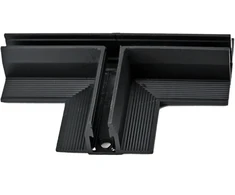 Užglaistomo magnetinės sistemos ZAMBELIS MAGNETIC 5MM bėgelio T formos sujungimas, matinės juodos sp., 48V, 2520
