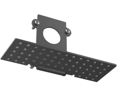 Užglaistomo magnetinio bėgelio EGO užbaigimas, juodas, 320571