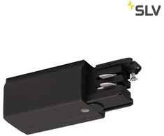 Užmaitinimas S-TRACK 3 fazių bėgeliams, įžeminimas kairėje, juodas