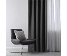 Užuolaida 140×175 cm juoda AH