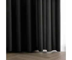 Užuolaida RES OXFORD CARLI EYELETS Juodas 200X250 1PC