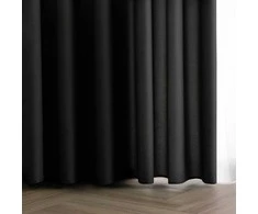 Užuolaida RES OXFORD CARLI EYELETS Juodas 140X270 1PC