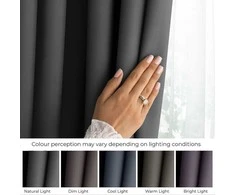 Užuolaida RES OXFORD CARLI PLEAT CHARCOAL 140X250 1PC