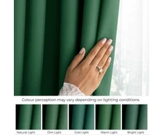 Užuolaida RES OXFORD CARLI PLEAT D.Žalias 200X250 1PC
