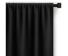 Užuolaida RES OXFORD CARLI PLEAT Juodas 200X270 1PC