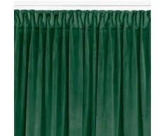 Užuolaida tamsiai žalia aksominė 135×300 VELVET