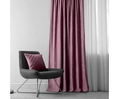 Užuolaidos 280×270 cm lila iš chenille CHENILLE FLEX