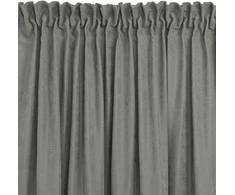 Homede Užuolaidos iš čenilės 420×300 cm pilkos