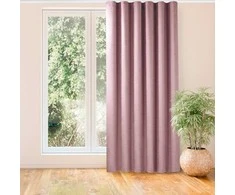 Homede Užuolaidos iš chenilio 560×225 cm rožinės