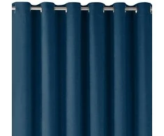 Užuolaidos iš chenille 420×175 cm tamsiai mėlynos INDYGO