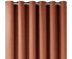 Homede Užuolaidos iš chenille imbiero spalvos 220×175 cm