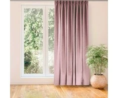 Homede Užuolaidos rožinės 560×270 cm CHENILLE FLEX