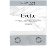 Užuolaidos su žiedais sidabrinės Amelia Home