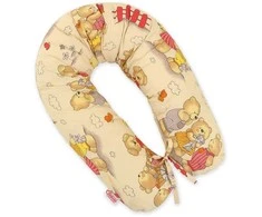 Užvalkalas nėščiosios pagalvei LONGER iš medvilnės Teddy bear birthday