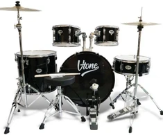 Carruzzo V-TONE AD KIT 1 BK akustinių būgnų komplektas juoda zest