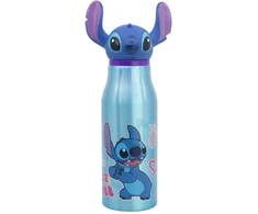 STOR Disney Stitch - aliuminio butelis su 3D dangteliu 690 ml