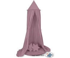 My Sweet Baby Vaikiška kabanti palapinė, žaidimų kilimėlis ir pagalvėlės – pastelinis violetinis