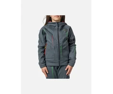 Vaikiška softshell striukė Rossignol Racing, juoda