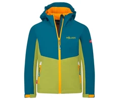 Vaikiška softshell striukė Trollkids Kristiansand, žalia
