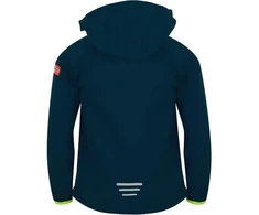 Vaikiška softshell striukė TrollKids Rondane XT, tamsiai mėlyna ir salotinė