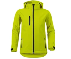 Vaikiška turistinė striukė Malfini Softshell Performance, salotinė