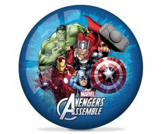 Vaikiškas 140 mm guminis kamuolys su „Avengers“ MONDO motyvu