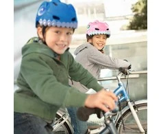 Wozinsky Children's Bike Helmet Dinosaur Pattern S - Rožinė