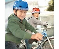 Wozinsky Children's Bike Helmet Dinosaur Pattern S - Raudona
