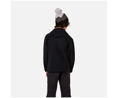 Vaikiškas džemperis Rossignol Alltrack Anorak Fleece, juodas