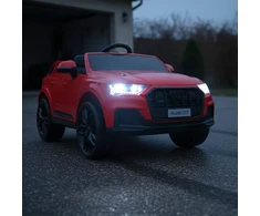 Vaikiškas elektromobilis Audi Q7, Raudonas