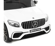 Vaikiškas elektromobilis Mercedes-Benz GLC 63 S, Baltas