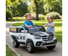 Vaikiškas elektromobilis Mercedes Benz XMX606 Police, 4x35W