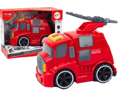 Lean Toys Gaisrinės mašina su garsais ir šviesomis, 19x16x11 cm