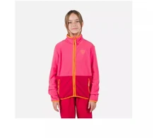 Vaikiškas/Jaunimo Džemperis su Užtrauktuku Rossignol Strawpile Fleece Fz Rožinė