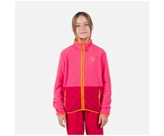 Vaikiškas/Jaunimo Džemperis su Užtrauktuku Rossignol Strawpile Fleece Fz Rožinė