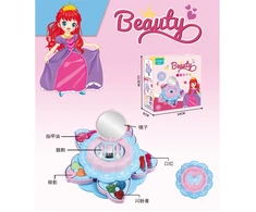Vaikiškas kosmetikos rinkinys dėžutėje - Beauty