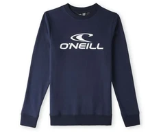 Vaikiškas medvilninis džemperis O'Neill Logo Crew, tamsiai mėlynas