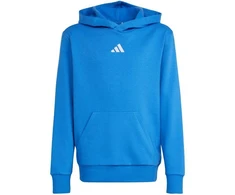 Vaikiškas mėlynas džemperis su gobtuvu adidas Essentials KD3382