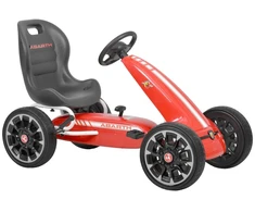 Vaikiškas pedalinis kartingas Abarth, Raudonas
