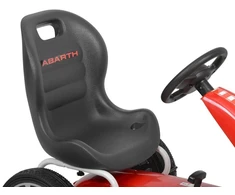 Vaikiškas pedalinis kartingas Abarth, Raudonas