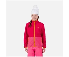 Vaikiškas rožinis fleece bliuzonas Alltrack Rossignol