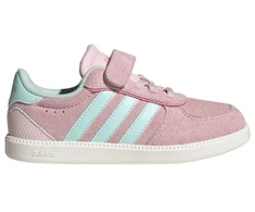 Vaikiški „Adidas Breaknet Sleek“ rožiniai ir mėtų spalvos bateliai JS0136