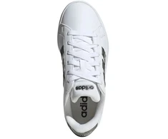 Vaikiški Adidas Grand Court 3.0 bateliai, balti, KI5695