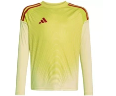 Vaikiški adidas Tiro 25 Competition ilgomis rankovėmis vartininko marškinėliai, geltoni ir raudoni KJN2020