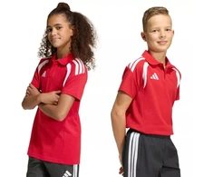 Vaikiški adidas Tiro 26 League polo marškinėliai, raudoni KF3408