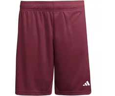 Vaikiški bordo spalvos šortai Entrada 26 JZ6527 adidas