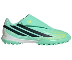 Vaikiški futbolo bateliai adidas F50 Hyperfast Club Velcro TF