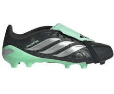 Vaikiški futbolo bateliai adidas Predator League FT FG, juodi ir žali
