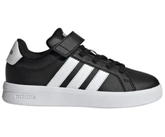Vaikiški laisvalaikio bateliai Adidas Grand Court 3.0, juodi, HP3533